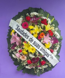 Coroa de flores Lis